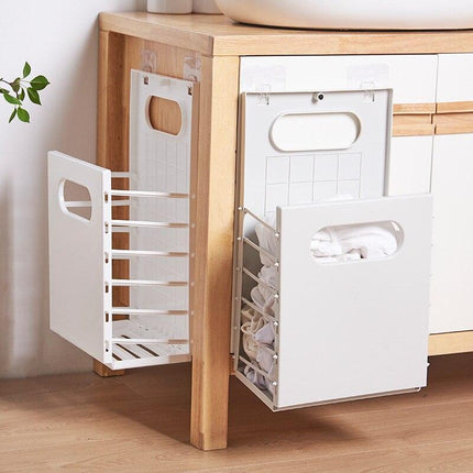 Extra-Large Collapsible Laundry Basket with Ergonomic Handle - Ideal for Space-Saving and Organization - Très Elite