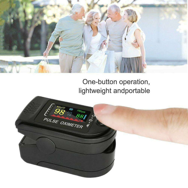 Family Health Defender Pulse Oximeter - Long-lasting Battery for Comprehensive Health Tracking