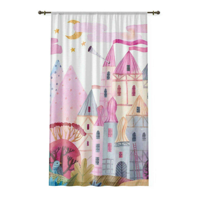 Fantasy-Themed Customizable Photo Curtains for Kids - Dreamy Wonderland Collection