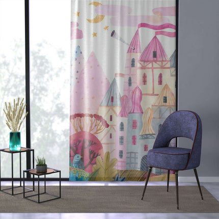 Fantasy-Themed Customizable Photo Curtains for Kids - Dreamy Wonderland Collection - Très Elite