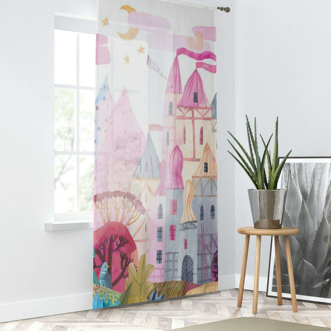 Fantasy-Themed Customizable Photo Curtains for Kids - Dreamy Wonderland Collection