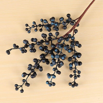 Faux Berry Blossom Bouquet: Elegant Year-Round Floral Arrangement - Très Elite