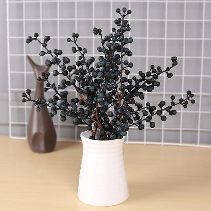 Faux Berry Blossom Bouquet: Elegant Year-Round Floral Arrangement - Très Elite