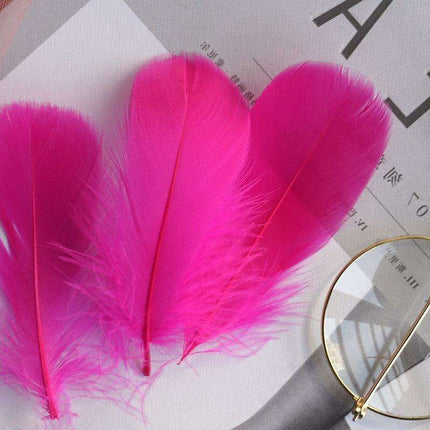 Feather Elegance Crafting Set: Enhance Weddings, Fashion, and Creative Projects - Très Elite