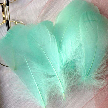 Feather Elegance Crafting Set: Enhance Weddings, Fashion, and Creative Projects - Très Elite