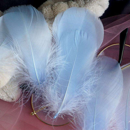 Feather Elegance Crafting Set: Enhance Weddings, Fashion, and Creative Projects - Très Elite