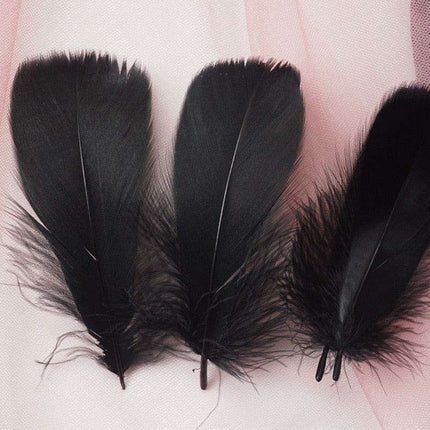 Feather Elegance Crafting Set: Enhance Weddings, Fashion, and Creative Projects - Très Elite