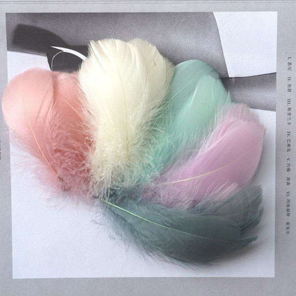 Feather Elegance Crafting Set: Enhance Weddings, Fashion, and Creative Projects - Très Elite