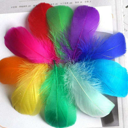 Feather Elegance Crafting Set: Enhance Weddings, Fashion, and Creative Projects - Très Elite