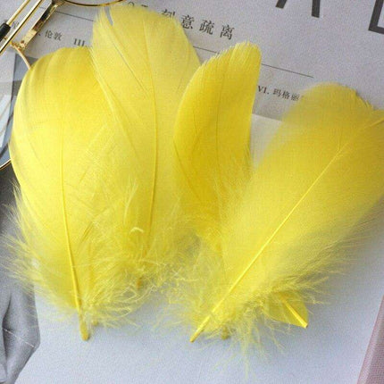 Feather Elegance Crafting Set: Enhance Weddings, Fashion, and Creative Projects - Très Elite