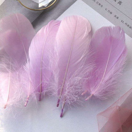 Feather Elegance Crafting Set: Enhance Weddings, Fashion, and Creative Projects - Très Elite