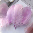 Light purple / 8-12cm 100pcs