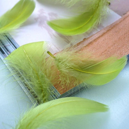 Feather Elegance Crafting Set: Enhance Weddings, Fashion, and Creative Projects - Très Elite