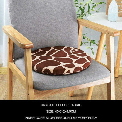 Feline Fantasy Memory Foam Seat Cushion - Charming Comfort for Every Space