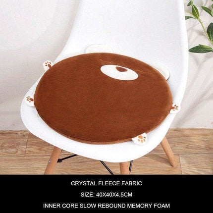 Feline Fantasy Memory Foam Seat Cushion - Charming Comfort for Every Space