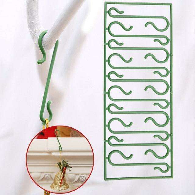 Festive Charm: 10 Delightful 5cm Holiday Hanging Ornaments