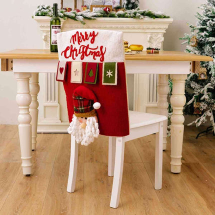 Festive Cheer Chair Cover - Bring the Joy of the Season to Your Home!