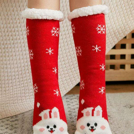 Festive Comfort Cotton Slippers - Ideal for Cozy Christmas Moments