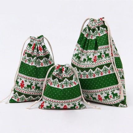 Festive Holiday Treat Bag Set - 20-Piece Christmas Candy Collection - Très Elite