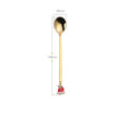 gold bell spoon