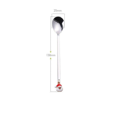 Festive Joy Stainless Steel Cutlery Set - Delightful Tableware for Holiday Celebrations - Très Elite