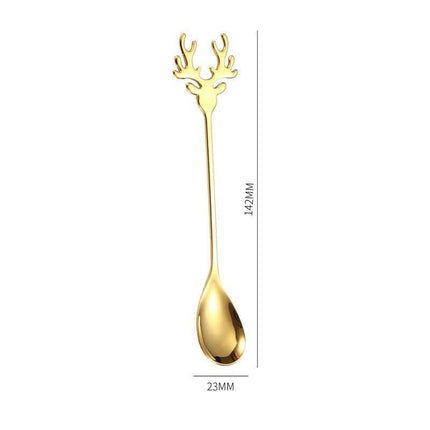 Festive Joy Stainless Steel Cutlery Set - Delightful Tableware for Holiday Celebrations - Très Elite