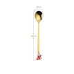 gold sock spoon