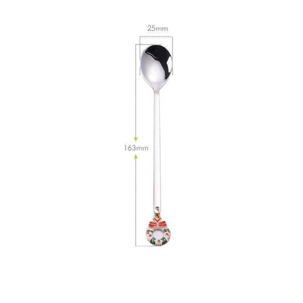 Festive Joy Stainless Steel Cutlery Set - Delightful Tableware for Holiday Celebrations - Très Elite