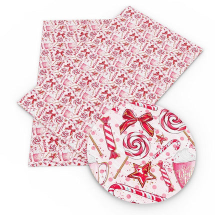 Festive Leather Crafting Kit: DIY Earrings and Bowknot Set - Très Elite