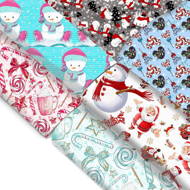 Festive Leather Crafting Kit: DIY Earrings and Bowknot Set