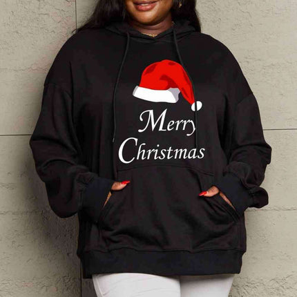 Festive Love Comfort Hoodie - Plus Size