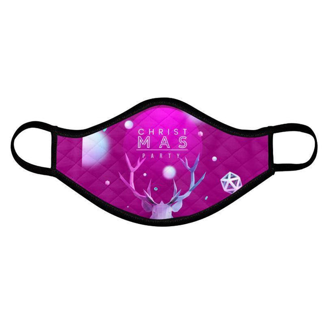 Festive Reindeer Face Mask Collection - Select 2 or 4 Masks
