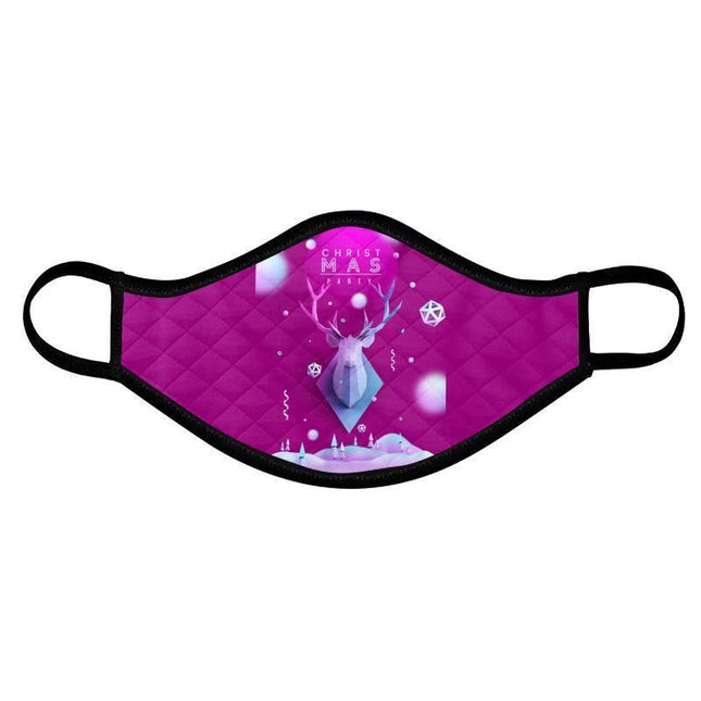 Festive Reindeer Face Mask Collection - Select 2 or 4 Masks