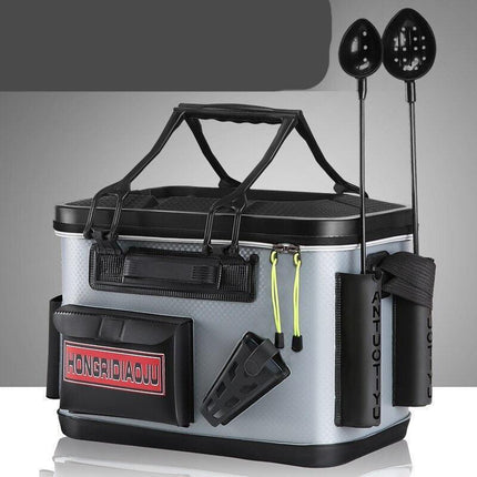 Fishing Pro's All-in-One EVA Fish Preservation Bucket for Seamless Fishing Adventures