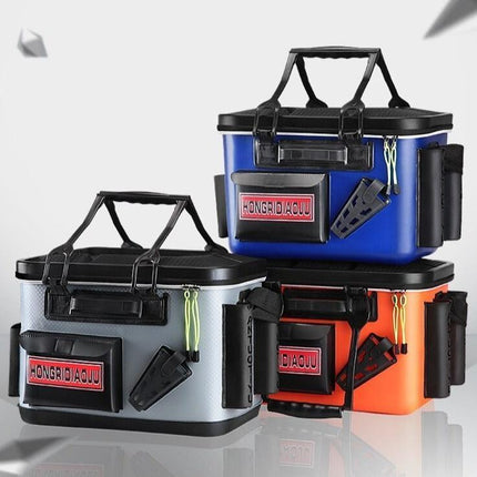 Fishing Pro's All-in-One EVA Fish Preservation Bucket for Seamless Fishing Adventures