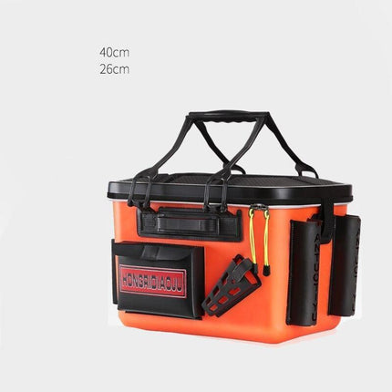 Fishing Pro's All-in-One EVA Fish Preservation Bucket for Seamless Fishing Adventures