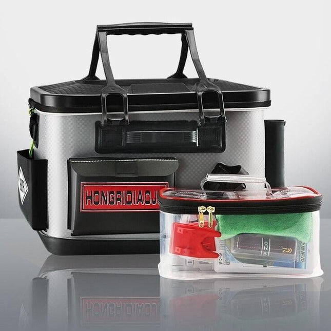 Fishing Pro's All-in-One EVA Fish Preservation Bucket for Seamless Fishing Adventures