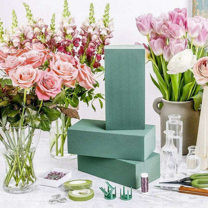 Floral Arrangement Foam Brick Kit for Creative Flower Designers - Très Elite