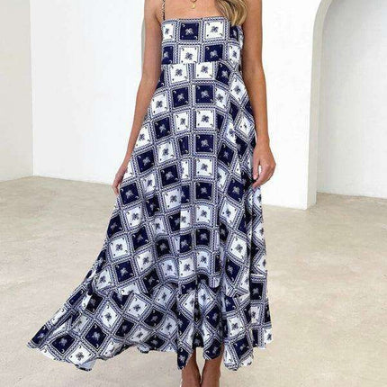 Floral Delight Women's Overall Dress - Très Elite