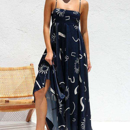 Floral Delight Women's Overall Dress - Très Elite