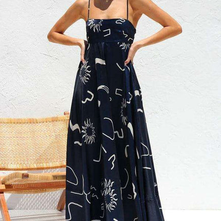 Floral Delight Women's Overall Dress - Très Elite