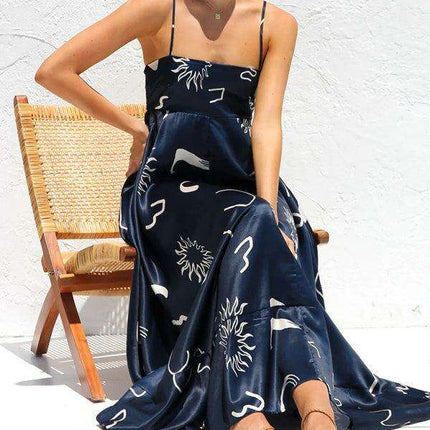 Floral Delight Women's Overall Dress - Très Elite