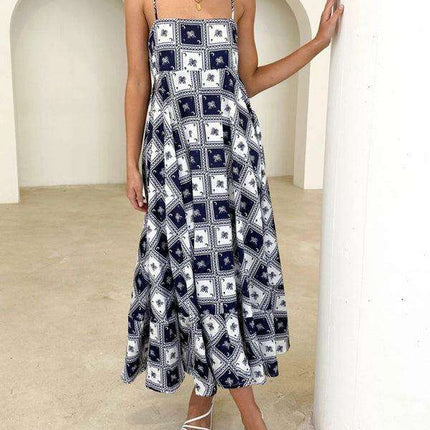 Floral Delight Women's Overall Dress - Très Elite