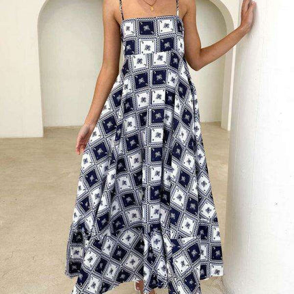Floral Delight Women's Overall Dress - Très Elite