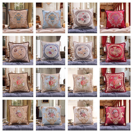Floral Elegance Handcrafted Decorative Pillow Cover - Très Elite