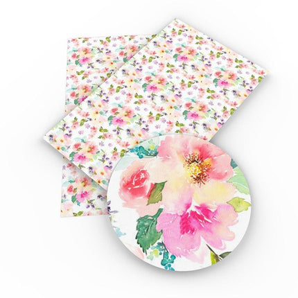 Floral Fantasy Faux Leather Crafting Kit - Ignite Your DIY Imagination - Très Elite