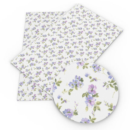 Floral Fantasy Faux Leather Crafting Kit - Ignite Your DIY Imagination - Très Elite