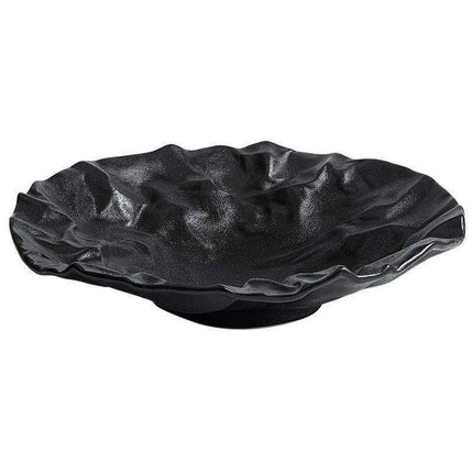 Sophisticated Foldable Ceramic Deep Dish - Redefine Your Dining Aesthetic