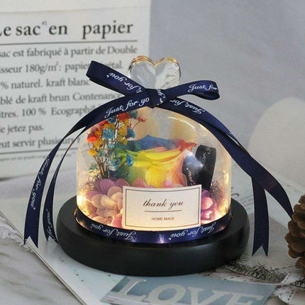 Forever Enchanted Glass Dome Rose: An Enduring Emblem of Affection
