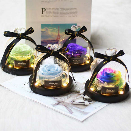 Forever Enchanted Glass Dome Rose: An Enduring Emblem of Affection